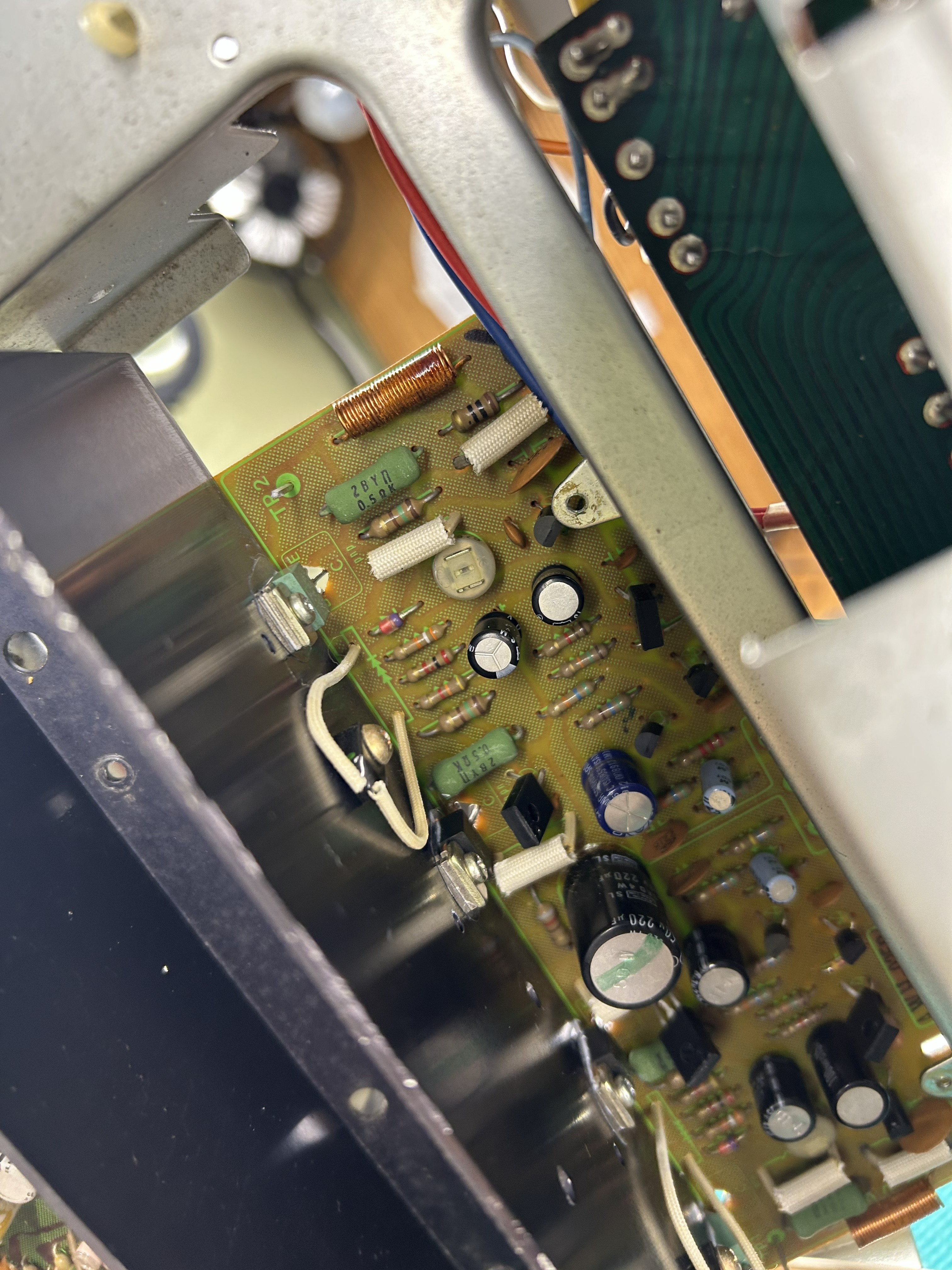 Pioneer SX-535 preamplifier board